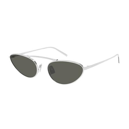 Saint Laurent SunBril Sl538 , Grijs , Heren , Maat: ONE Size Zonnebrillen