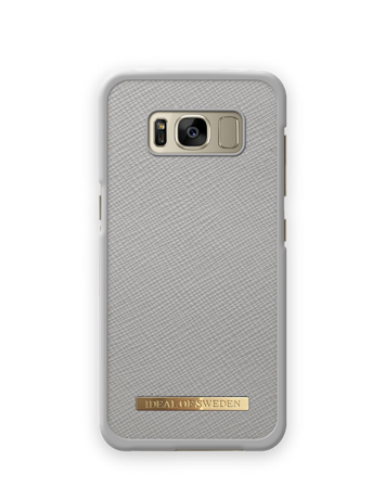 Saffiano Case Galaxy S8 Light Grey