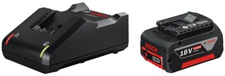 Bosch 1600A01B9Y Laddpaket Li-ion 18V, 4,0Ah, Batterier & laddare