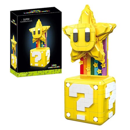 NYA Super Mario Bros Lega Mario Luigi Figur Byggklossar Tecknad Anime Yoshi Monterade Klossar Bowser Leksak För Barn Gåvor