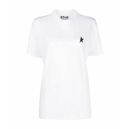 Golden Goose, T-Shirts Wit, Dames, Maat:S