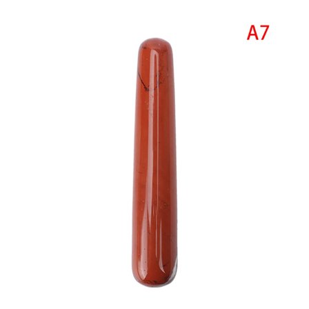 Naturlig Jade Yoni Tryllestav Naturlig Hvit Krystall Massasje Obsidian Yoni Stav Naturstein Kroppsmassasje Stav Ansiktsmassasje Bar