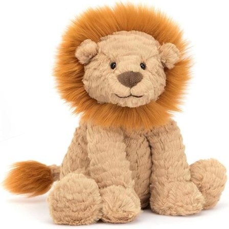 Fuddlewuddle fra Jellycat, medium løve