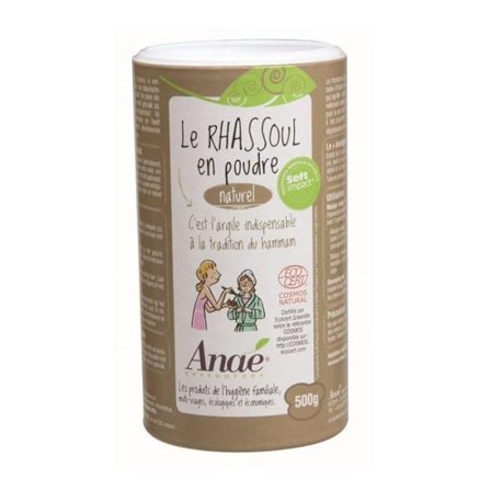 Rhassoul pulver - ANAE - 500g - Rensende - Blid
