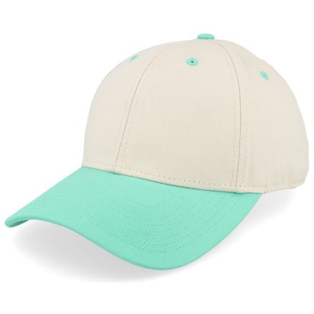 Equip - Beige adjustable Keps - Blank Stone/Mint Adjustable @ Hatstore