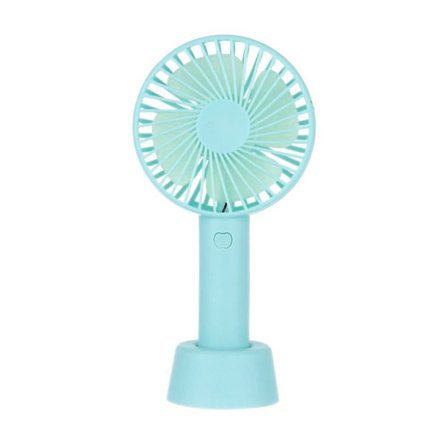 Mini Vifte Håndholdt Liten Vifte BLÅ 1200MAH 1200MAH