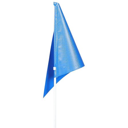 1 Set Cykelsäkerhetsflagga med Stång Cykelreklam Cykelflagga Praktisk Cykelbakflagga (FMY)