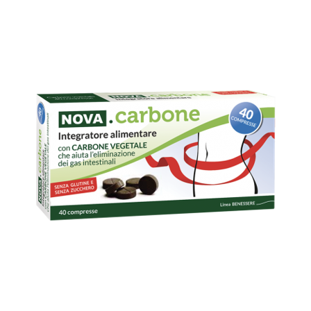Nova Carbone Vegetale 40 Compresse