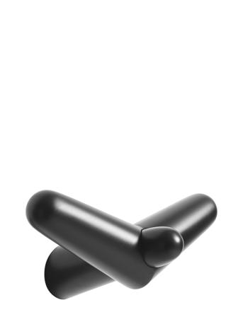 Tail Wing Hook Home Storage Hooks & Knobs Sort WOUD
