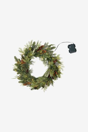 Star Trading - Krans Mixi 60cm - Grön - Julpynt - Från Homeroom