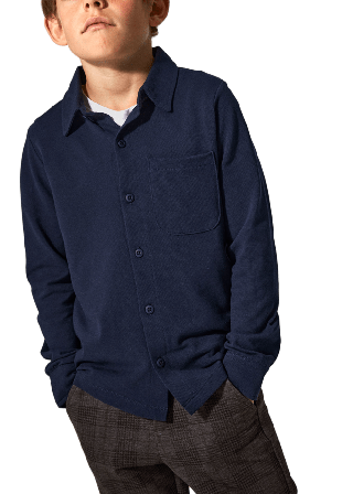 Name It NKMRON Polo Shirt Skjortor & blusar Herr Blå 116