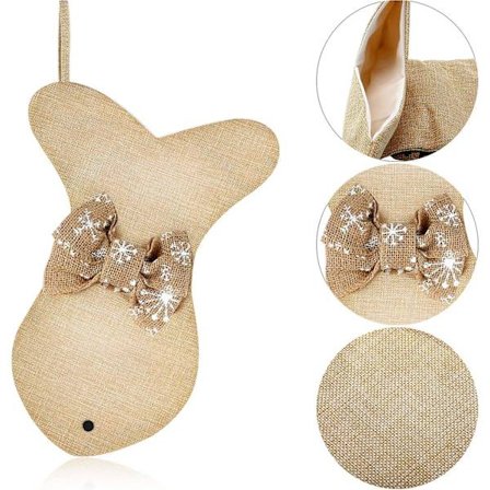 2 delar Hundben Julstrumpor Fisk Julstrumpor Husdjurssäckstrumpor Öppen spis Hängande