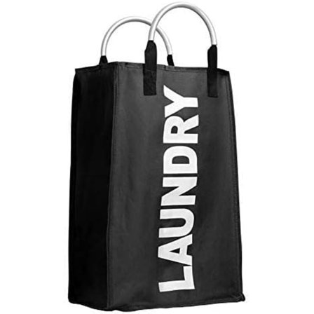 1 st hopfällbar tvättkorg (svart)