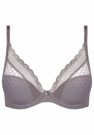 Chantelle Norah Chic T-Shirt Bra Underwired Bh Dam Brun D75