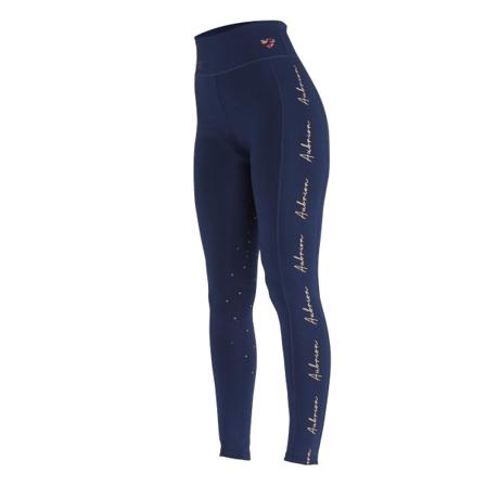 Aubrion børne-/børnhold vinterridetights 13-14 Ye V Navy Blue 13-14 Years