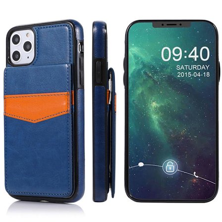 iPhone 11 Pro - Professionellt LEMAN Skal med Korthållare