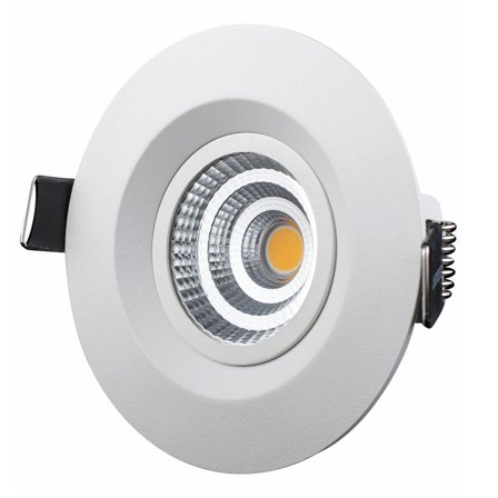 Designlight M-Penny MP-306MW Downlight 7,4 W, 3000 K, 540 lm, 6-pakk, Belysning