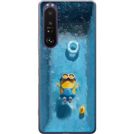 Kompatibelt Mobilskal till Sony Sony Xperia 1 III Dumma Mej Minion Universal Film