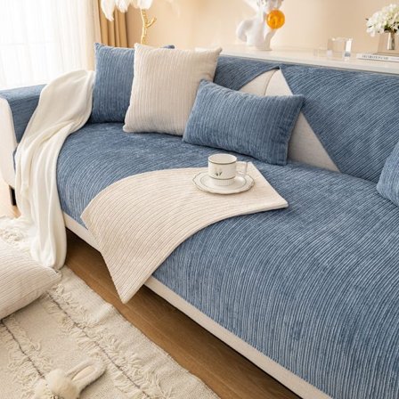 Liukumaton sohvanpäällinen, liukuesteellinen sohvanpehmuste, vedenpitävä L-muotoinen sohvan suojus, sohvanpäällinen kissoille