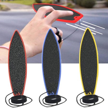 Finger Surfebrett, Mini Fingerboard, Kreativt Kult Surfebrett-leketøy for Barn Tenåringer Voksne | Surf Når Som Helst Hvor Som Helst (3stk)