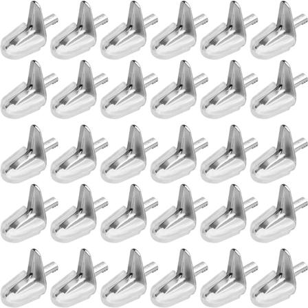 Hyllytuen nastat, 3 mm liukumattomat hyllynastat L-mallinen metalli Sh,ZQKLA