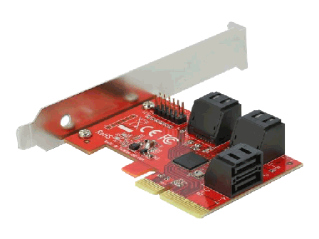 Delock Diskkontroller - SATA 6Gb/s - PCIe 3.0 x4