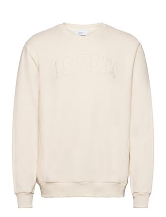 Script Sweatshirt Cream Les Deux