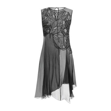 Alberta Ferretti Short Kjole Sort, Dame