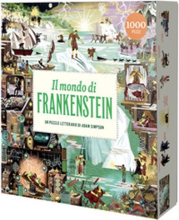 Il mondo di Frankenstein. Puzzle 1000 pezzi Adam Simpson