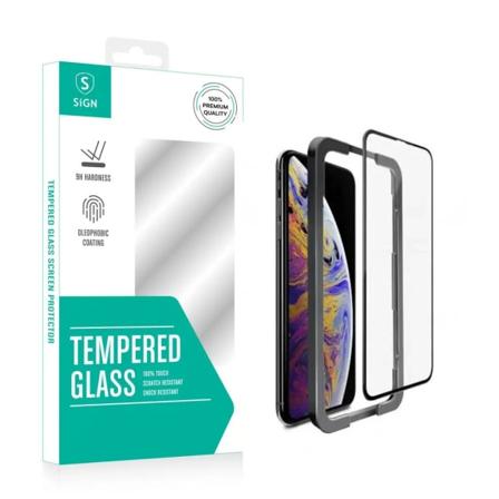 SiGN iPhone 13 Mini Hærdet Glas Skærmbeskytter + Monteringssæt