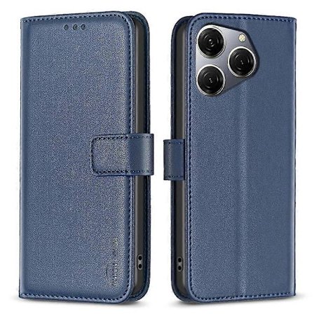 PU Läderfodral för Tecno Spark 20 Pro Transsion, Plånboksfodral