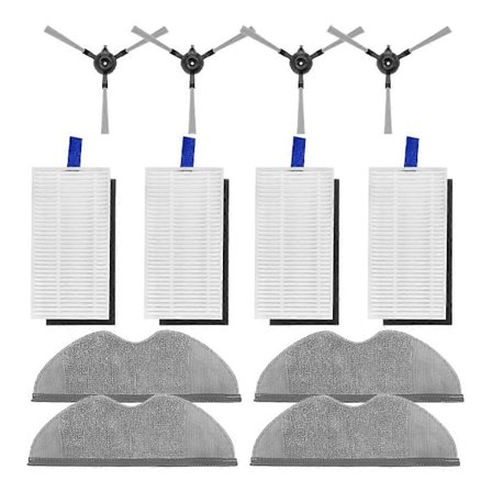Til Xiaomi Robotstøvsuger E5 / C108 Reservedele Sidebørste Hepa Filter Moppeklud Tilbehør