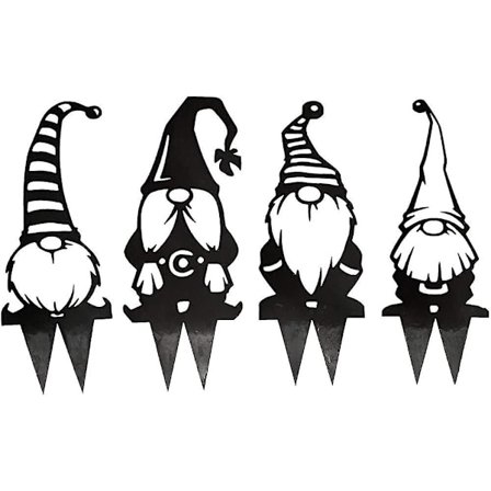 Pääsiäiskoriste Piha Taide Puutarha Merkit Puutarha Figuriini Metalli Kääpiö Tonttu Lahja