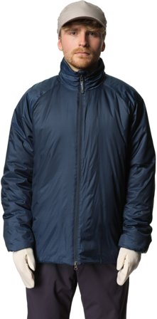 Houdini Dunfri Jacket toppatakki, Deep Sea Blue - Hybriditakit