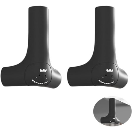 2-pack Hörnskydd för Köksfläkt - Väggmonterade Stötfångarskydd för Vassa Kanter på Köksöar & Skorstensventiler