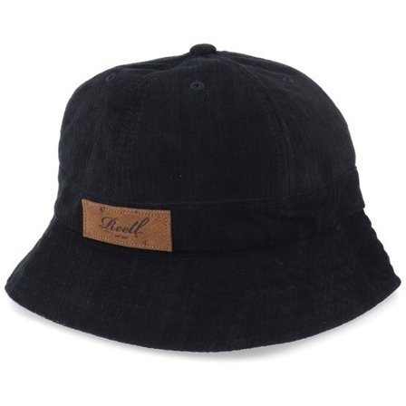 Reell - Svart bucket Hatt - Bell Hat Irregular Black Bucket @ Hatstore