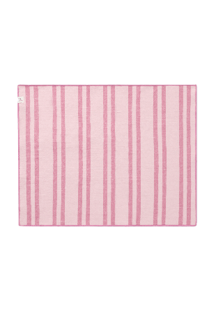 PORTOLINO LIVING Bordstablett i linnemix STRIPED Bordstextil Rosa ONESIZE