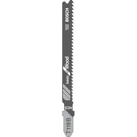Bosch Basic for Wood Sticksågsblad 3-pack 100mm, Såga