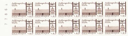 Danmark 1982 - Særfrimærkehæfte AFA S30 - Postfrisk