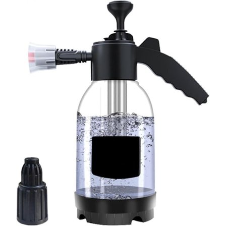 Bilsprayskum 2L Tryckspruta Atomizer Pumpspruta Snöskumspruta Flaskor Korrosionsbeständig Pump Tryckspruta för Klar SZY
