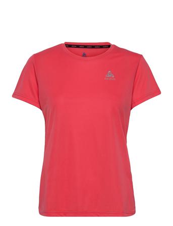 Odlo W T-Shirt Ss Crewneck Essential Flyer Pink Odlo