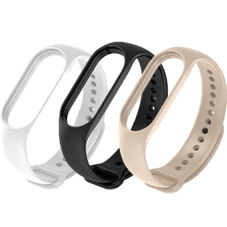 Urrem kompatibel med Xiaomi Mi Band 5/6/7 Smart Watch Armbånd Udskiftningsrem Tilbehør Urrem Armbånd til Xiaomi 5/6/7