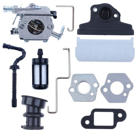 Choke Luftfilter Inntaksblåser Luftfiltersett Kompatibel med STIHL 021 023 025 MS210 Zama C1QS11E