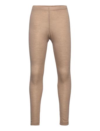 Woolly Leggings Leggings Base Layer Bottoms Beige Müsli By Green Cotton