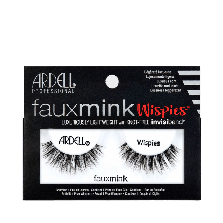 Ardell Faux Mink Wispies Lösögonfransar & färgning Dam Svart ONESIZE