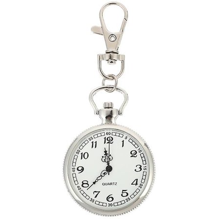 1. praktisk sygeplejerske ur Mode Kvarts Ur Bærbar Hængende Ur (9X4cm, Hvid) IC