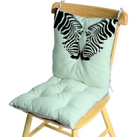 Tryckt sittdyna i bomull och linne, integrerad sittdyna i nordisk stil, hemmadyna i sammet, dyna, integrerad dyna