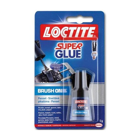 Loctite Brush on Snabblim 5 g, med pensel, Kemteknik