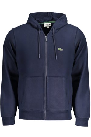 Lacoste Felpa Con Zip Uomo Blu