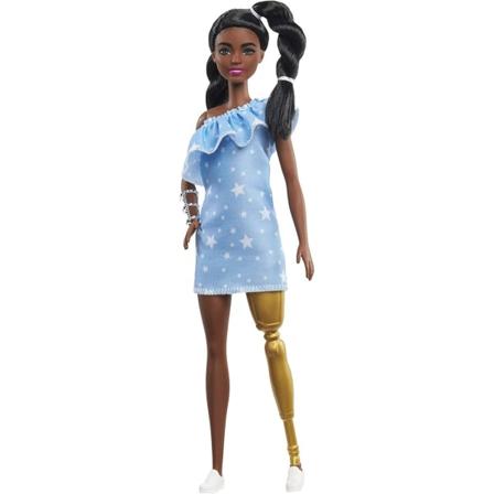 Barbie Fashionistas Doll #146 Docka Med Protesben Multifärg